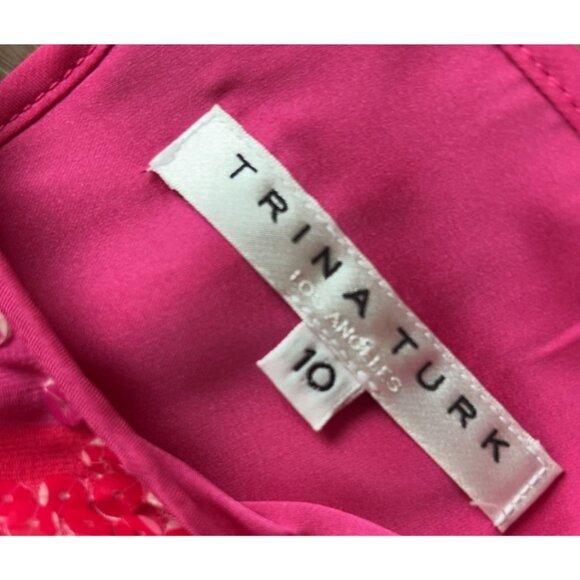 Trina Turk‎ kaleidoscope sequin dress size 10 - Picture 7 of 10